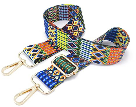 Schultergurt Für Taschen Handtasche Gurt Taschengurte Zum Wechseln Damen Bunter Verstellbarer Taschenriemen Zubehör Schultertasche Strap Umhängegurt Breit Bag 04 Gold/3,8cm
