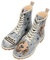 DOGO Long Boots, Stivali alla Moda Donna, Bleu, 41 EU