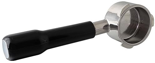 CAPFEI 51 mm Siebträger, kompatibel mit Gevi & Co., 3 Ohren mit Zinken, Dicke 4 mm, Schwarz, 1 Stück