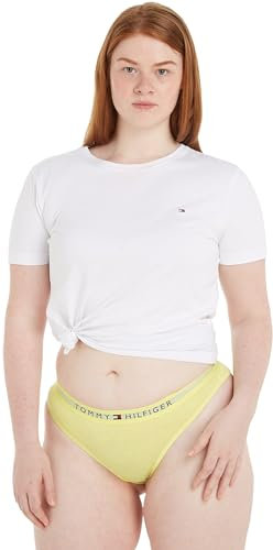 Tommy Hilfiger Tanga para Mujer String, Amarillo (Yellow Tulip), S