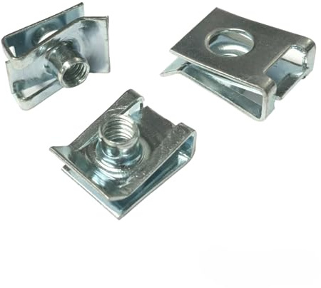 Chimney Nuts Spire U Clips Lug Speed Fasteners U Nuts Fixings Panel M4 (Pack of 5)