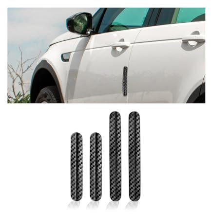 JNNJ 4 Pièces Voiture Bandes Anti Collision, Bande De Protection Anti-Frottement Pare-Chocs, Protection du Bord D'automobile Rétroviseur Portes Anti Frottement, pour Tous Les Véhicules Portière