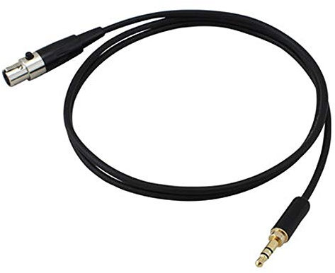 SRMAN Conector jack de 3,5 mm a mini XLR hembra de 3 para micrófono mezclador de auriculares BM800 PC amplificador de cámara estéreo 0,5 m