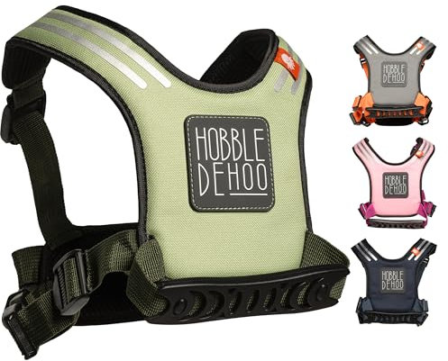 Hobbledehoo Active Kindergeschirr, sorgt für Sicherheit im Alltag und unterstützt das Sensibilisieren von Autismus, für Kleinkinder und Kinder im Alter von 2–7 Jahren (Grün)