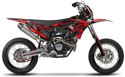 Arider Dekor (Aufkleber) für Fantic XMF 50/125 (2023) | Lightning Edition (Rot)