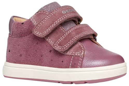 Geox B BIGLIA Girl C, Scarpe da Ginnastica Bambina, Rosa, 25 EU