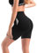 SINOPHANT High Waist Radlerhose Damen mit Taschen Kurz Shorts Leggings für Sommer Sport Fitness Yoga Black LXL