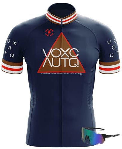 Herren Fahrrad Trikot Kurzarm,Herren Fahrradtrikot,Rennrad Trikot Herren,MTB Radtrikot,Atmungsaktiv Und Schnelltrocknend (L,Typ-2)