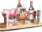 Wein Geschenk - Wein 3D-Holzkarte | Geldgeschenke, Einladungskarte, Gutschein Einladung Essensgutschein Für Sie Oder Für Ihn, Weinkarte, Glückwunschkarte Zum Runden Geburtstag Oder Jahrestag