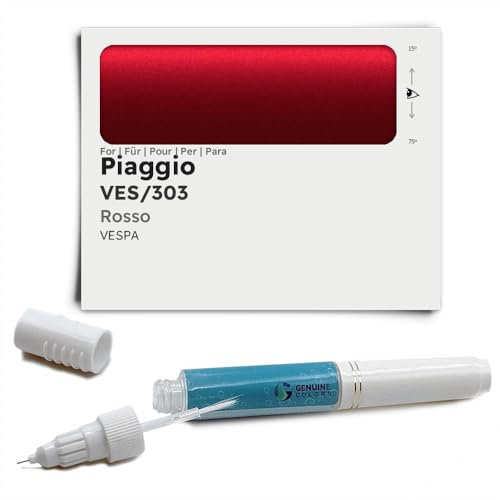 Genuine Colors Lackstift Rosso VES 303 für Piaggio Rot Vespa