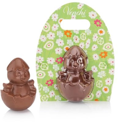 Venchi - Milchschokoladenküken, Glutenfrei, Vegan, 100 gr, Ostern Kollektion, Geschenkidee