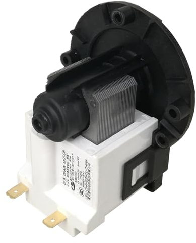 HUAYUWA Unité de moteur de pompe de vidange de lave-linge BPX2-2L 5859EN1004J AC 220V-240V, compatible avec le tambour LG machine à laver drain eau partie accessoires