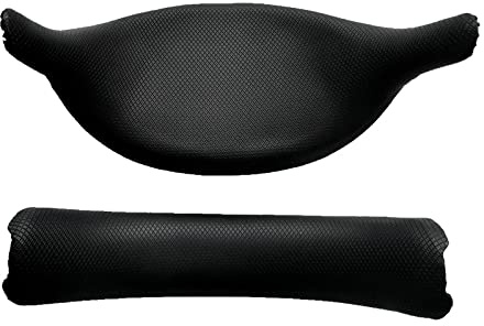 ohodhmnu Verbesserte VR-Bezug-Maske und Gesichtskissen für PSVR Gen1, atmungsaktive Gesichtspolsterung, schweißfest, erfrischend, bequem