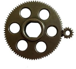 42 mm Mini-Zahnrad, kompatibel mit Rasenmäher-Kettensäge, Ritzelbaugruppe mit quadratischem Loch, universell