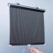 ZYFH8992 Parasole a Ventosa Nero Tende a Rullo Balcone a Scomparsa Tenda da Sole Finestra Protezione Solare Isolamento Termico oscuranti Veneziana per Finestra Cucina Ufficio,Auto,Bagno (50x125cm)