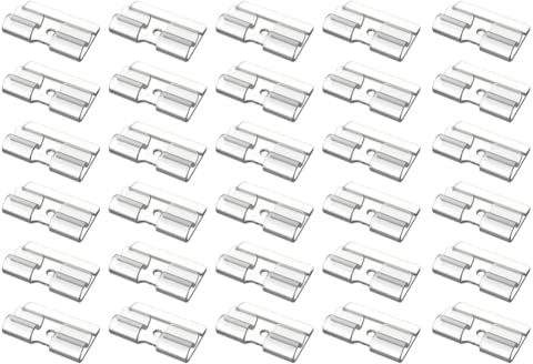 Bosiyrggrl Hooks for Outdoor String Lights Clips 30Pcs Heavy Duty Lights Hooks with Waterproof Adhesive Strips