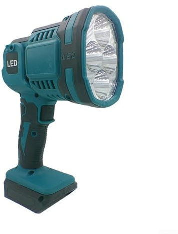 Cordless LED Flashlight Work Light 16W 1200 Lumen 90 Degree Rotatable Head with 2 Brightness Modes Powered by Compatible BAT622 BAT609 BAT618G BAT609G BAT