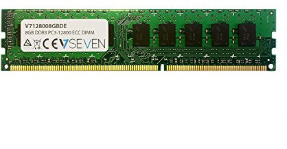 V7 V7128008GBDE V7 8GB DDR3 PC3_12800 _ 1600MHZ ECC DIMM módulo de memoria _ V7128008GBDE