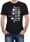 Reality Glitch Herren Spaceship Timeline T-Shirt (Schwarz, X-Large)