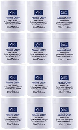 XBC Aqueous Body Cream - Jar 500ml - Pack of 12