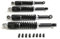Stoßdämpfer 280 + 320mm Schwarz Tieferlegung Set passend für Simson Duo Schwalbe Star KR51 SR4