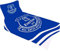 Everton Bettwäsche-Set für Einzelbett, wendbar, Pulsfächer, Blau