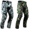 HEYBERRY Sportliche Motorrad Hose Motorradhose Camouflage Grün Gr. XXL