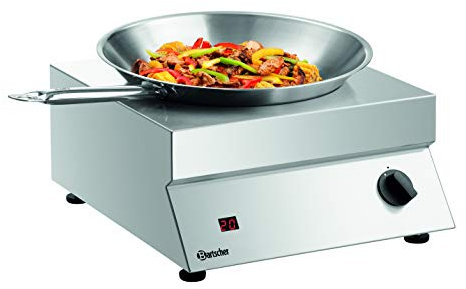 Bartscher Induktionswok Ø 293 mm, 7000 W Gastronomiebedarf