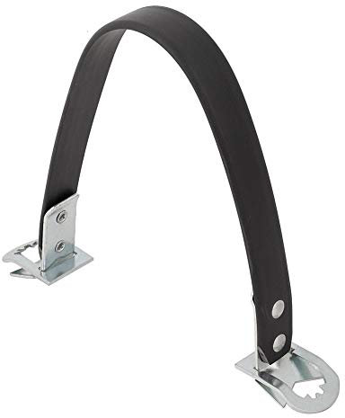 Battery Lift Strap - Leisure Battery Strap Holder - Battery Carrier,1 Pcs Black Metal Heavy Duty Side Lift Strap Car Battery Carrier
