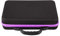 Organisateur De Stockage D'huile Essentielle D'aromathérapie Étui De Transport D'huile Essentielle Shell Dur 60 Bouteilles Convient pour 5 ML 15 ML(Violet)