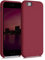 kwmobile Case Compatible with Apple iPhone 6 / 6S Case - TPU Silicone Phone Cover with Soft Finish - Rhubarb Red