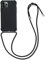 kwmobile Crossbody Case Compatible with Apple iPhone 11 Pro Case - TPU Silicone Cover with Strap - Black