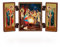 NKlaus - Geburt Jesu Christi - Weihnachten christliche Ikone - Rozhdestvo Hristovo - reise Altar Holz 36169