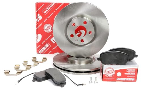 MASTER-SPORT Bremsenset Vorne Belüftet Ø285mm - Bremsscheiben und Beläge Kompatibel mit PEUGEOT 807 MPV EXPERT Kasten 222, CITROËN C8 II, FIAT Ulysse 179 Scudo Kastenwagen 220