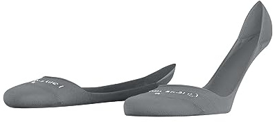 Burlington Damen Füßlinge Aberdeen W In Viskose unsichtbar einfarbig 1 Paar, Grau Hematite 3240, 37-38