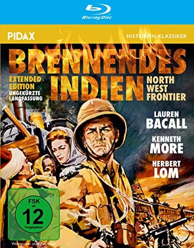 Brennendes Indien (North West Frontier) - Extended Edition in ungekürzter Langfassung / Kult-Abenteuerfilm mit Starbesetzung (Pidax Historien-Klassiker) [Blu-ray]