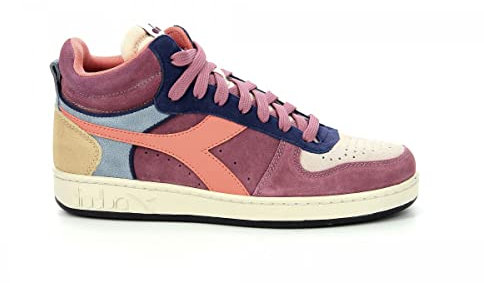 Diadora Uomo Scarpe Sneakers Magic Basket Demi Suede Wn 501.179012 37 Multicolore C9983 VLA Bacca/AZZ Ashley/Rosa Peon