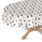 Wachstuchtischdecke Wachstischdecke Tischdecke abwaschbar Gartentischdecke Wachstuch Eckig rund oval Oval 140 x 240cm Schnittkante Mohnblumen SW