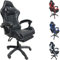 S.I.S.A. di G.&G. srl con socio unico Sedia Gaming Ergonomica, Sedia Ufficio Ergonomica Lombare, Colore Nero, 61x51x123cm, Schienale Regolabile fino a 135 gradi, Pistone A Gas, Sostiene Fino 120 Kg