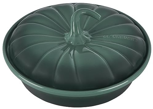 LE CREUSET Le Creuset Stoneware Figural Pumpkin Baker with Lid, 9, Artichaut