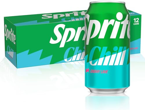 Sprite Chill Cherry Lime 340 ml, 12 Stück