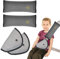 FGen 4 Stück Gurtpolster Kinder, 2 Auto Gürtelkissen Schutzkissen, 2 Abnehmbar Autositz Gürtel Pillow, Gürtelkissen Schutzkissen Abnehmbar, für Auto Kinderwagen Erwachsene Reise