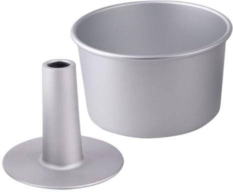 Zerodeko Hollow Cake Mold Metal Baking Mold for Chiffon Cake Pan for Steaming for Baking Supplies Use in Kitchen