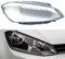 HALOUJQK Auto Scheinwerfer Abdeckung für VW Golf 7 2013 2014 2015 2016, Transparent Lichtscheibe Scheinwerfer Abdeckung Auto Frontscheinwerfer Linsenabdeckung Zubehör,A/Left