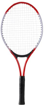 Ronyme Tennisschläger, Tennisausrüstung, komfortabler, Rutschfester Griff, Nylonsaiten, professionell, für im Sommer im Hinterhof, Freizeit, Kinder Rot