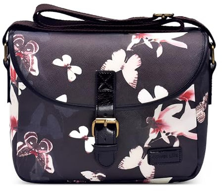 POSSOBAG Damen SLR-Kameratasche Herren Kamera Umhängetasche Wasserdicht Umhängetasche Leicht Reise Schule Hochschule Arbeit Outdoor Leinwand Damen Herren Messenger Bag Blau B