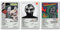 aizhimi Ein Set von 3 Mf-Postern, Doom-Album, Signatur-Poster, Wandkunst, Leinwand-Poster, Raumdekor-Poster, 20 x 30 cm, 3 Stück Stil