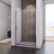 bathroom 1200mm sliding shower door enclosure tempered glass screen reversible cubicle door screen 1850h