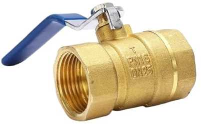 Absperrventil Messing-Kugelhahn mit Gewinde, 12 Zoll, 1 Zoll, 2 Zoll, Wasserleitungsschalter, großer Durchfluss, verdicktes Ventil, Luft-Wasser-Öl-Durchflussregelung, Sanitärarmatur(3/4)