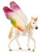 SCHLEICH BAYALA | Geflügeltes Regenbogeneinhorn Fohlen 70577 | detailgetreue Figuren | tolles Geschenk für Mädchen und Jungen | schöne Sammelfiguren | Spielfigur ab 5 Jahren | 8 x 5 x 10 cm